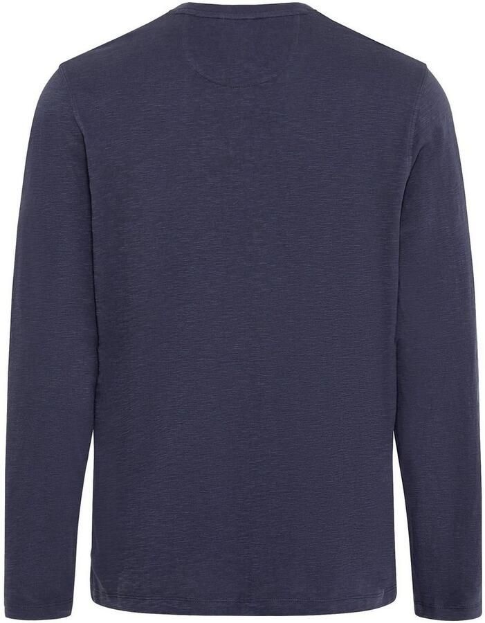 Camel active Shirt met lange mouwen en korte knoopsluiting - Foto 3