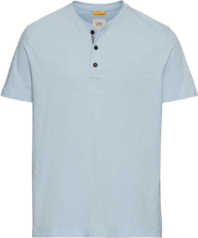 Camel active Henleyshirt met knoopsluiting - Foto 3