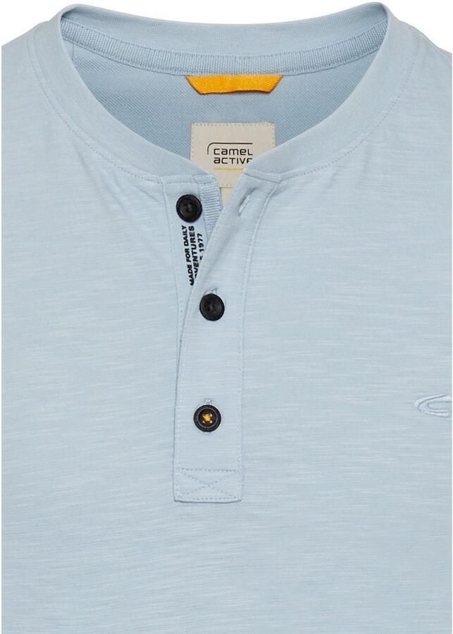 Camel active Henleyshirt met knoopsluiting - Foto 2