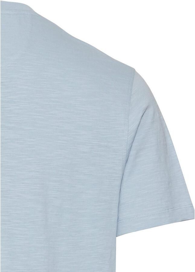 Camel active Henleyshirt met knoopsluiting