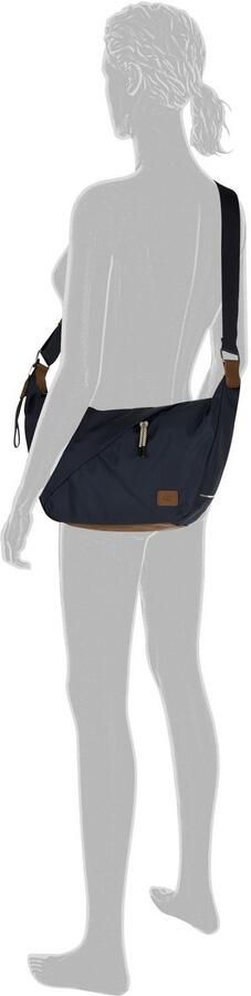 Camel active Hobo-tas Aurum van gerecycled robuust nylon lichtgewicht met fijne details - Foto 4