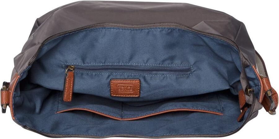 Camel active Hobo-tas Bari van hoogwaardig mat nylon met gestreept geweven band - Foto 2
