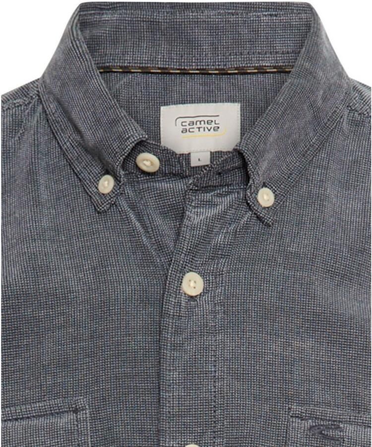 Camel active Overhemd met lange mouwen met borstzakken - Foto 2