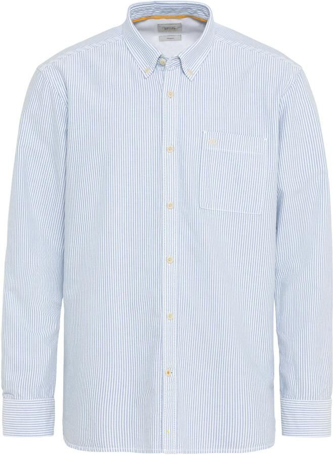 Camel active Overhemd met lange mouwen met button-downkraag - Foto 3