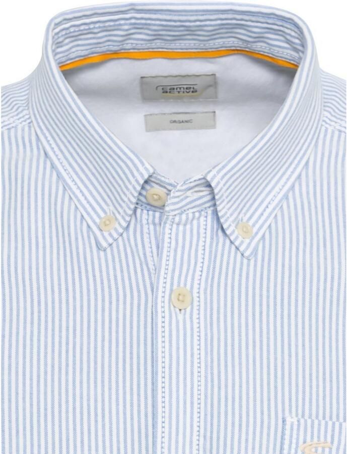 Camel active Overhemd met lange mouwen met button-downkraag