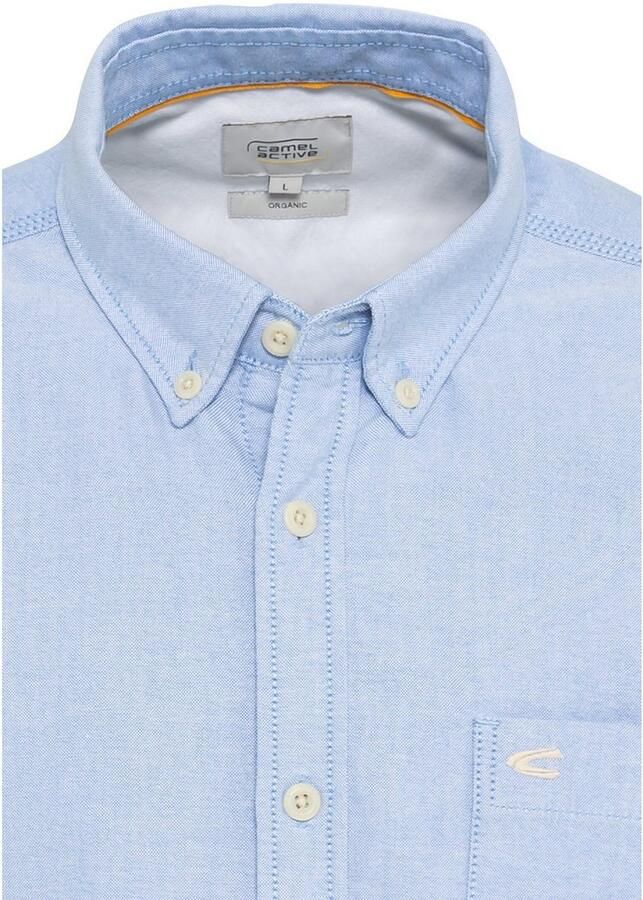 Camel active Regular fit vrijetijdsoverhemd met button-downkraag - Foto 2