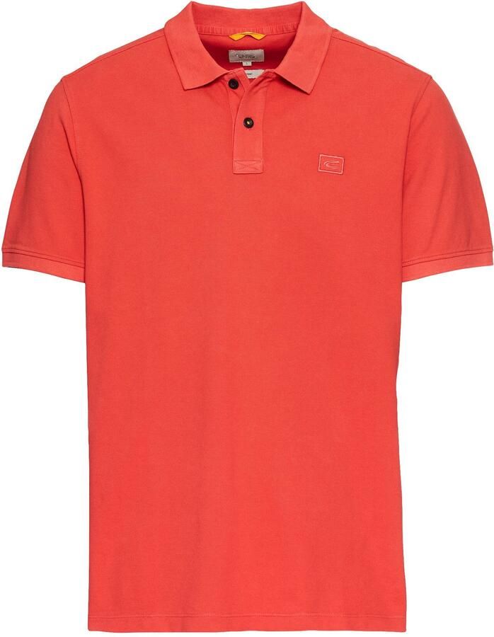 Camel active Poloshirt met logoborduursel - Foto 3