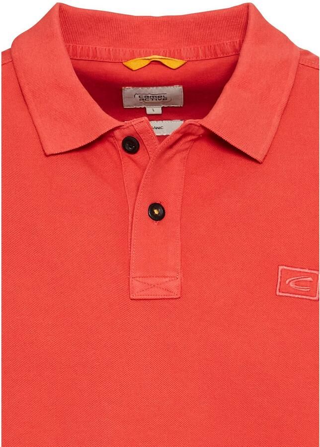 Camel active Poloshirt met logoborduursel - Foto 2