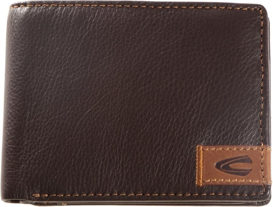 Camel active Portemonnee California ook van hoogwaardig rundleer met opvallende contraststiksels - Foto 4