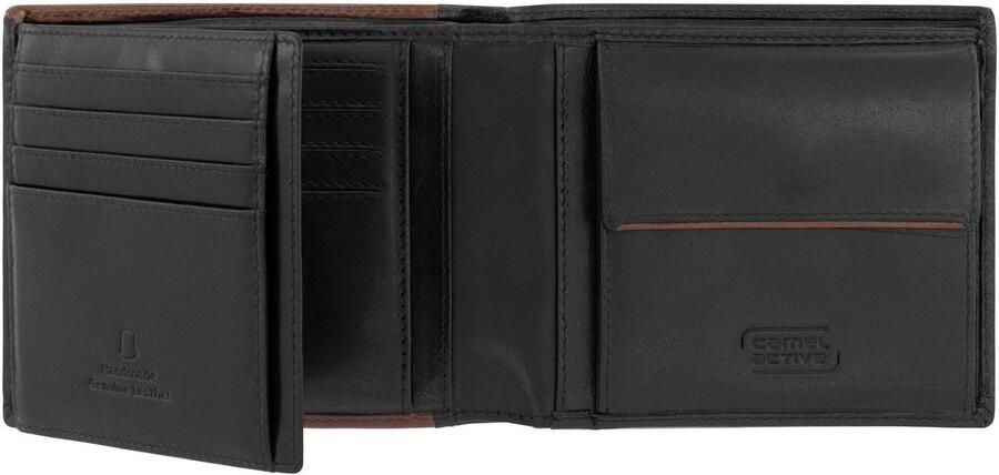 Camel active Portemonnee Cruise van hoogwaardig rundleer met rfid-bescherming - Foto 2