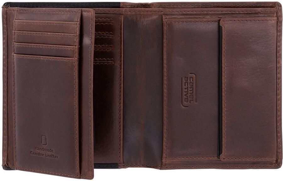 Camel active Portemonnee Cruise van hoogwaardig rundleer met rfid-bescherming - Foto 2