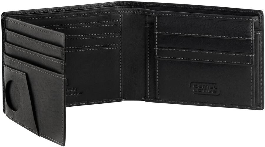 Camel active Portemonnee Field van fijn nerfleer met rfid-bescherming en tracking tag vak - Foto 3