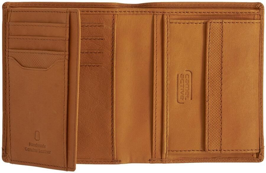 Camel active Portemonnee NIMBUS zacht nerfleer met licht afgebiesde decoratieve naden rfid-bescherming - Foto 2