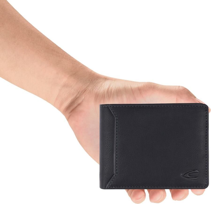 Camel active Portemonnee Ocean van waterafstotend echt leer veel opbergmogelijkheden en rfid-bescherming - Foto 2