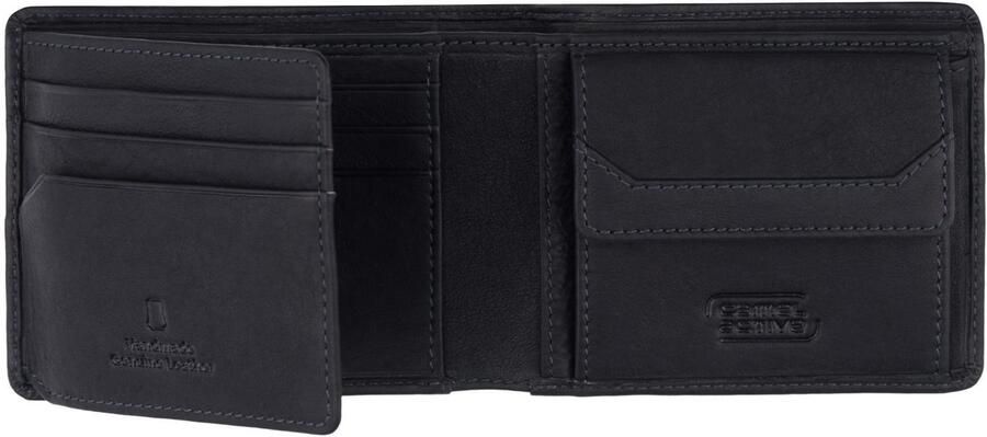 Camel active Portemonnee Ocean van waterafstotend echt leer veel opbergmogelijkheden en rfid-bescherming - Foto 5