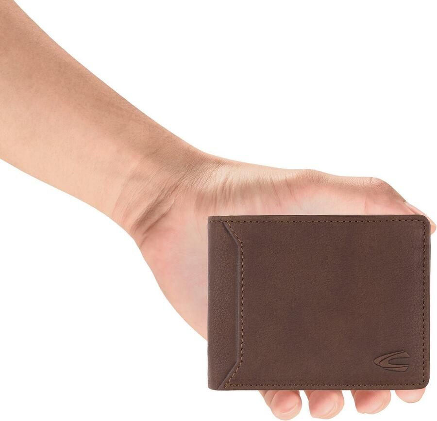 Camel active Portemonnee Ocean van waterafstotend echt leer veel opbergmogelijkheden en rfid-bescherming - Foto 2