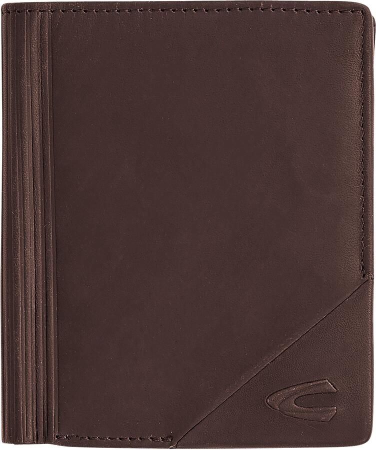 Camel active Portemonnee Taiga van mat leer met verticaal geperste lijnen en rfid-bescherming - Foto 3