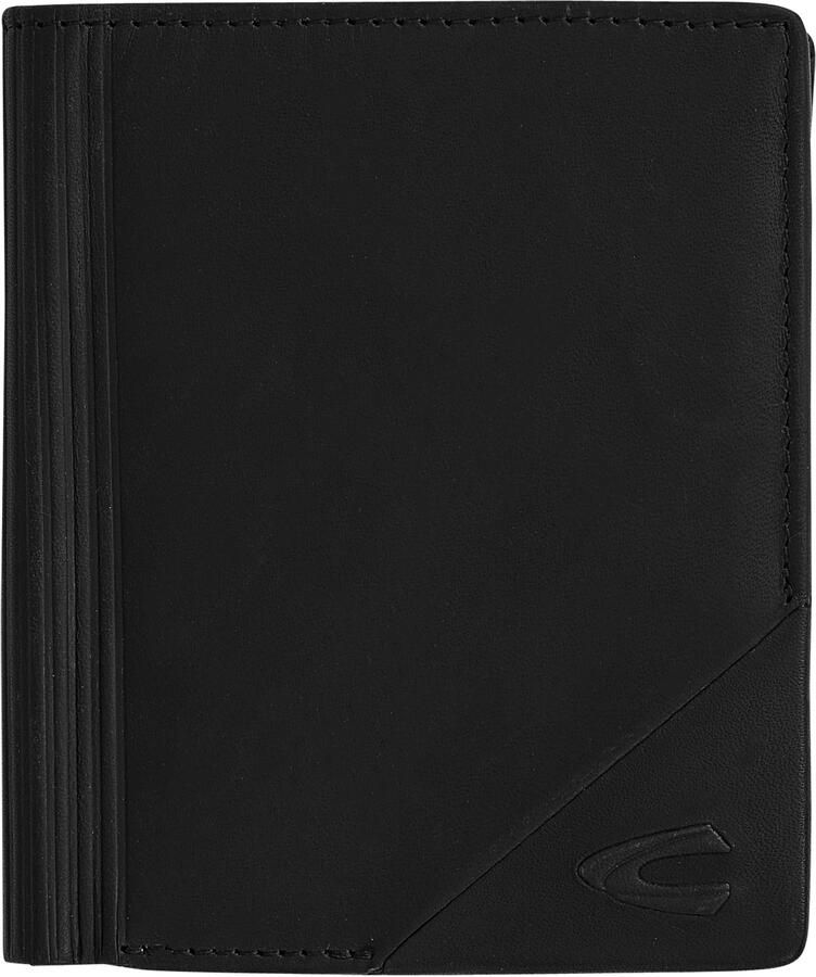 Camel active Portemonnee Taiga van mat leer met verticaal geperste lijnen en rfid-bescherming - Foto 3