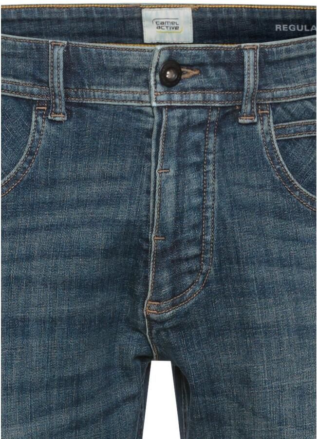 Camel active Regular fit jeans FleXXXactive in five-pocketsstijl