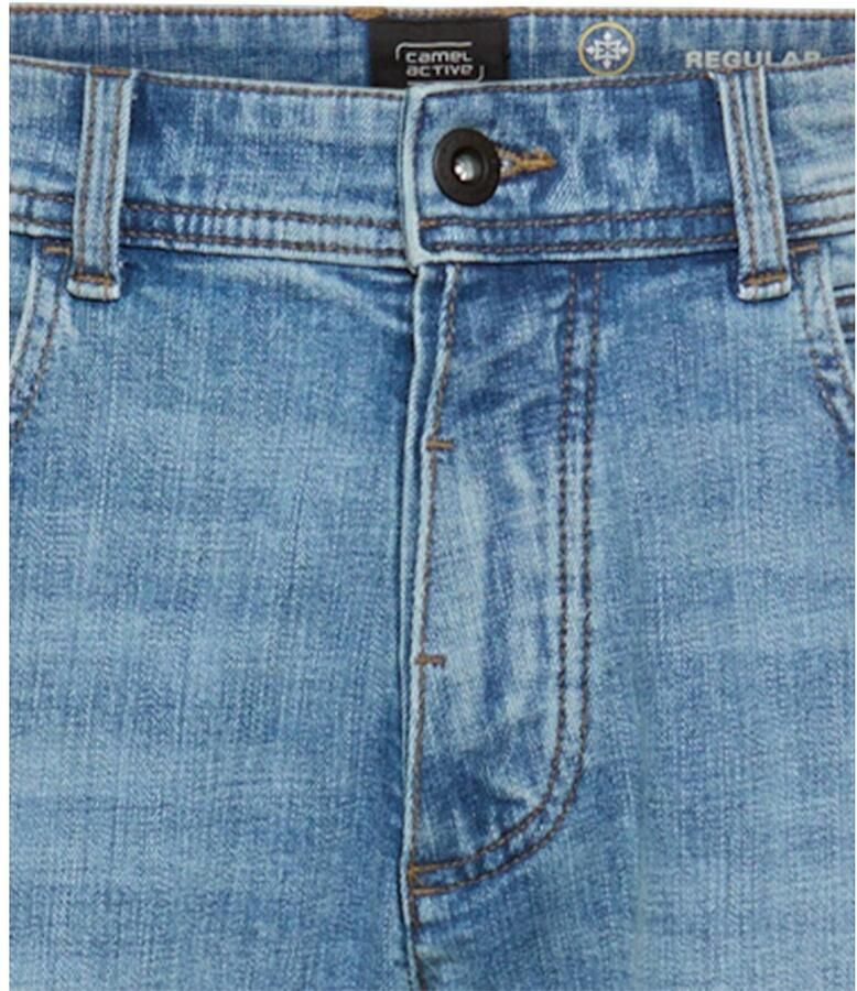 Camel active Regular fit jeans FleXXXactive in five-pocketsstijl