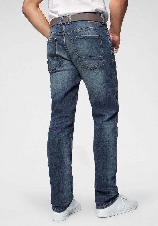 Camel active Regular fit jeans Houston in klassieke 5-pocketsstijl - Foto 3