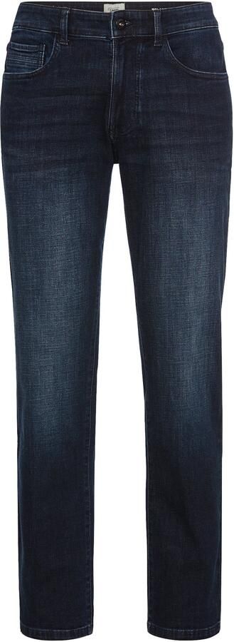 Camel active Regular fit jeans met leren badge - Foto 4