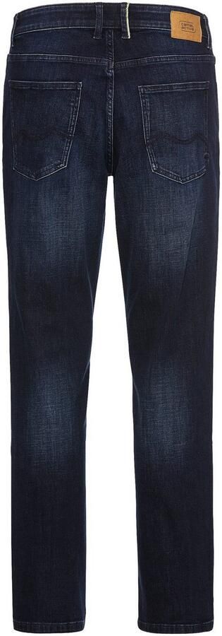 Camel active Regular fit jeans met leren badge - Foto 3