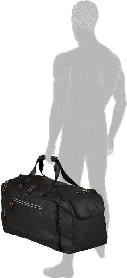 Camel active Reistas Explore waterafstotend gerecycled nylon en reflecterende ritsen - Foto 4