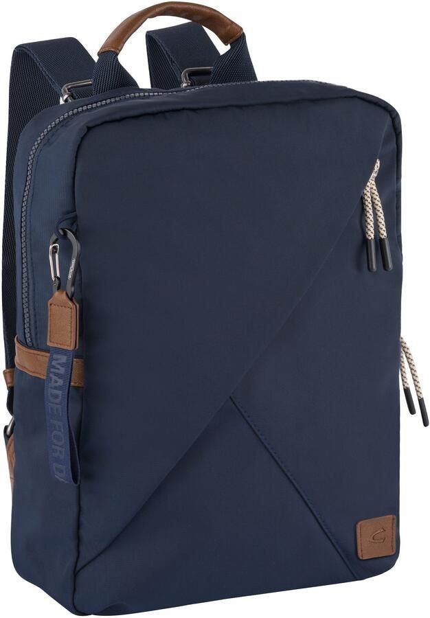 Camel active Rugzak Aurum van gerecycled robuust nylon lichtgewicht met fijne details - Foto 6