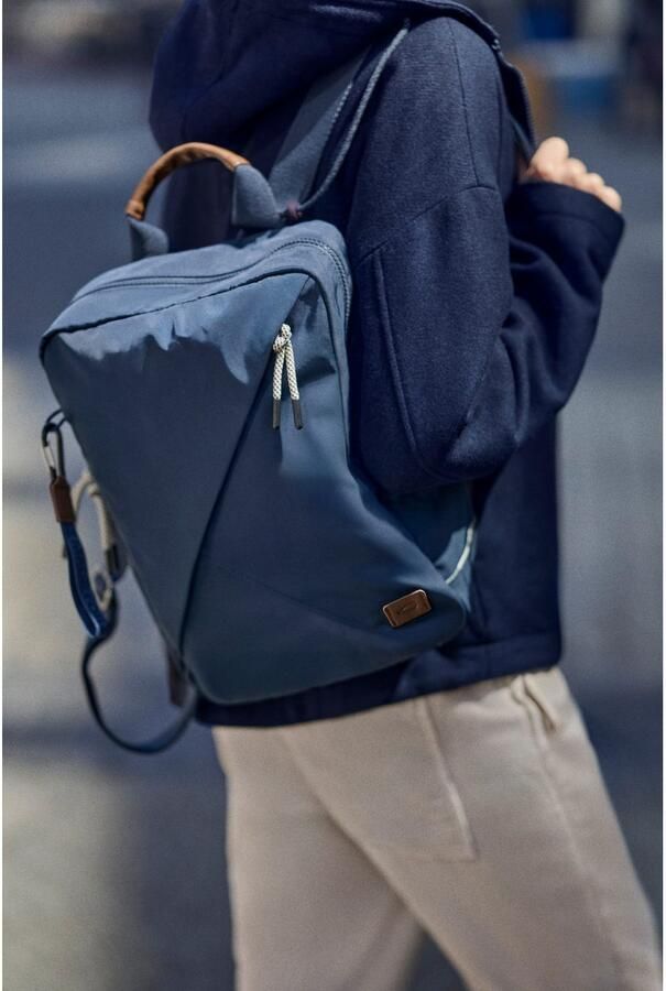 Camel active Rugzak Aurum van gerecycled robuust nylon lichtgewicht met fijne details - Foto 3