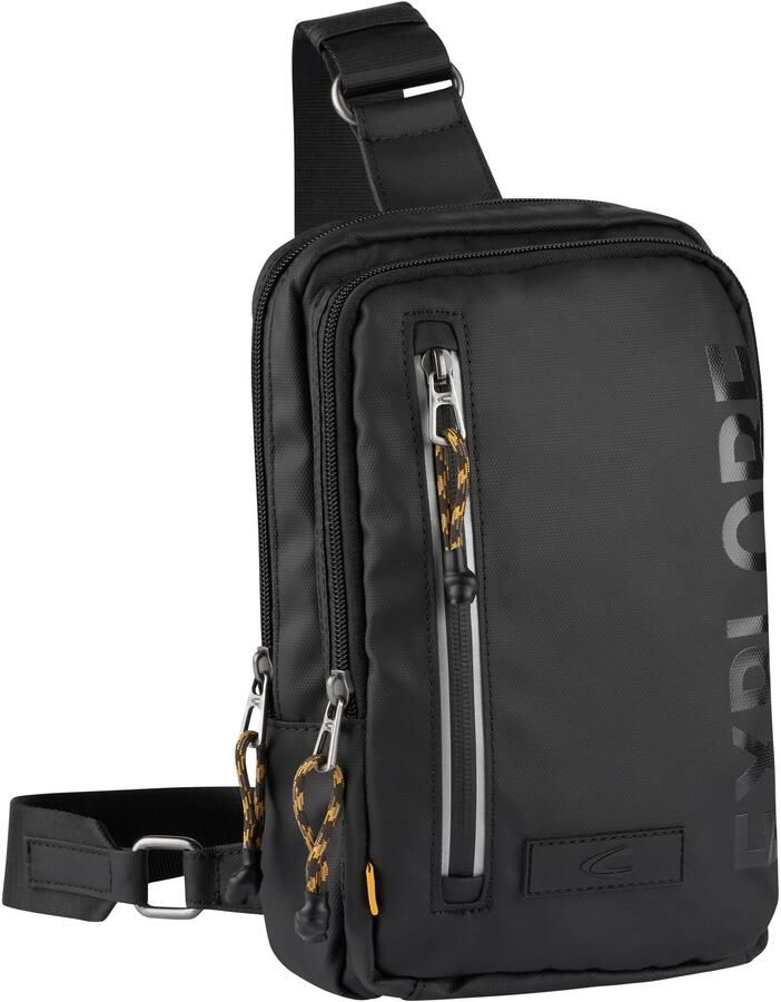 Camel active Rugzak Explore waterafstotend gerecycled nylon en reflecterende ritsen - Foto 6