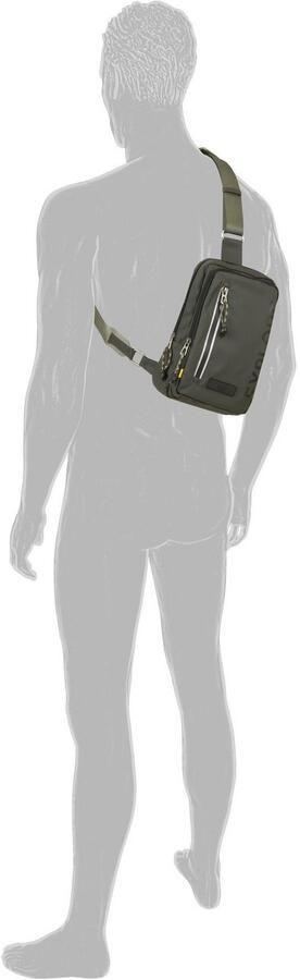 Camel active Rugzak Explore waterafstotend gerecycled nylon en reflecterende ritsen - Foto 5