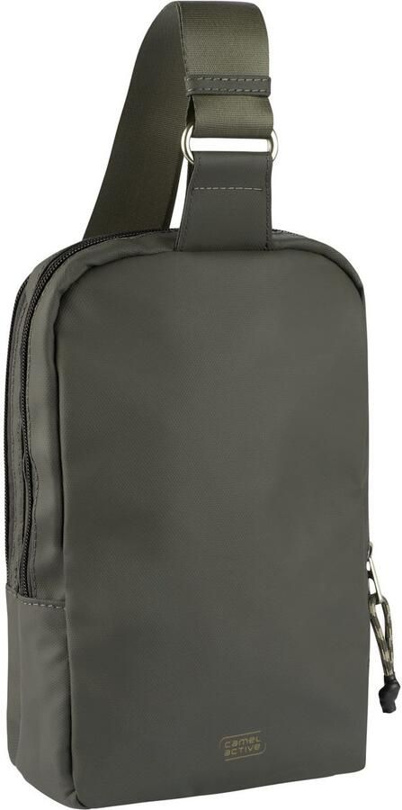 Camel active Rugzak Explore waterafstotend gerecycled nylon en reflecterende ritsen - Foto 4