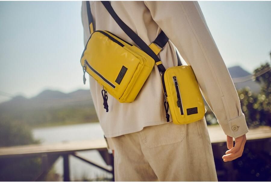 Camel active Rugzak Explore waterafstotend gerecycled nylon en reflecterende ritsen - Foto 2