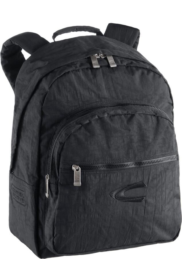 Camel active Rugzak Journey van licht robuust nylon functioneel perfect voor alle levensomstandigheden