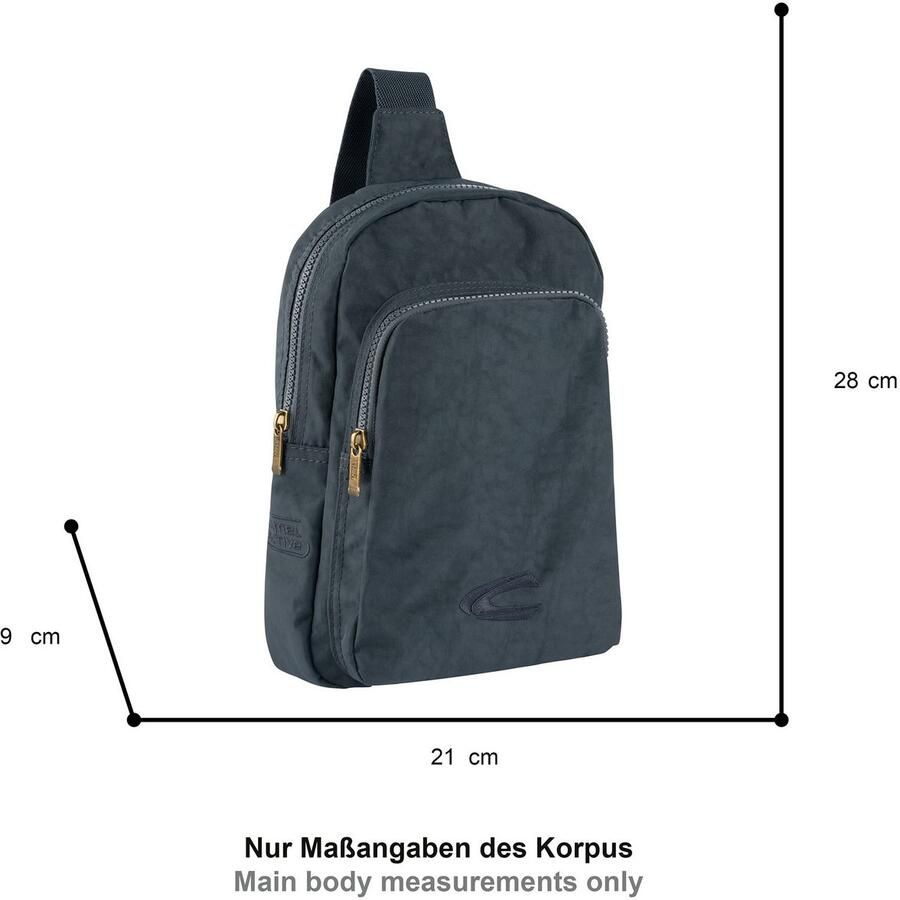 Camel active Rugzak Journey veelzijdige metgezel van robuust nylon en met licht gewicht