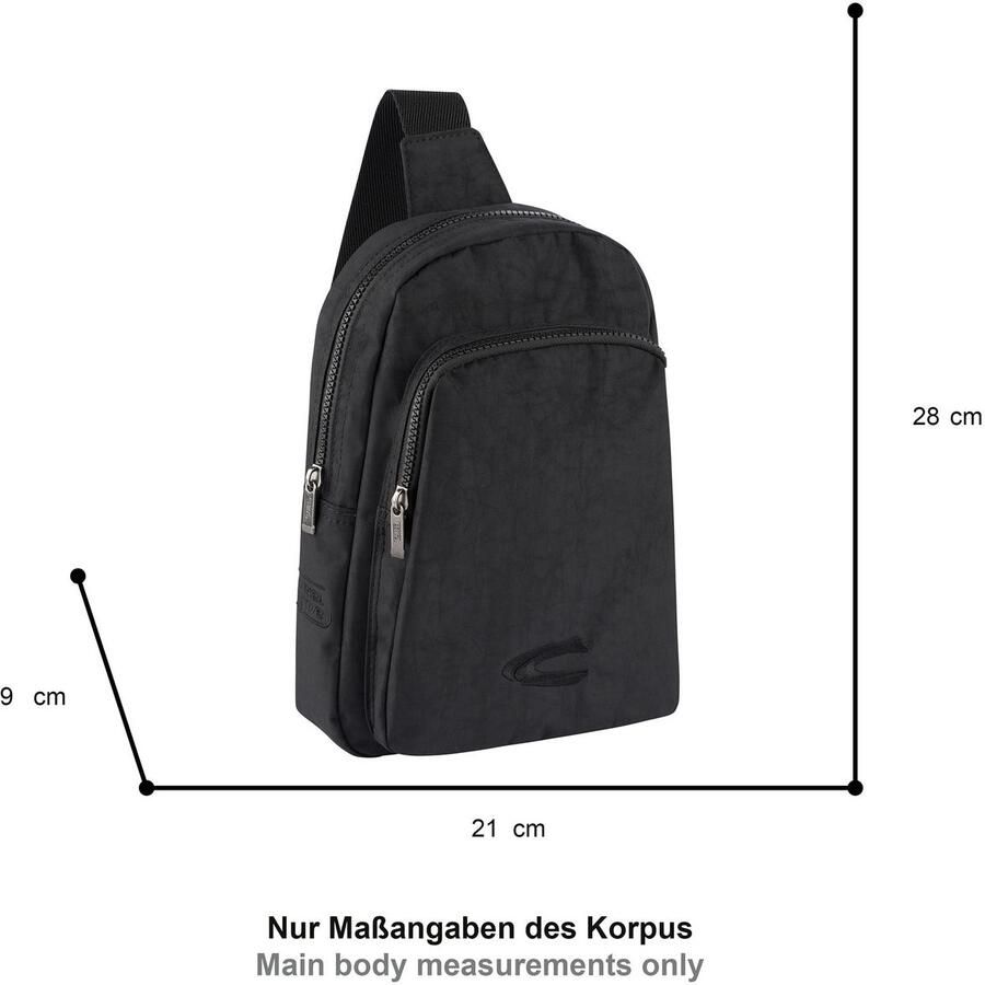 Camel active Rugzak Journey veelzijdige metgezel van robuust nylon en met licht gewicht