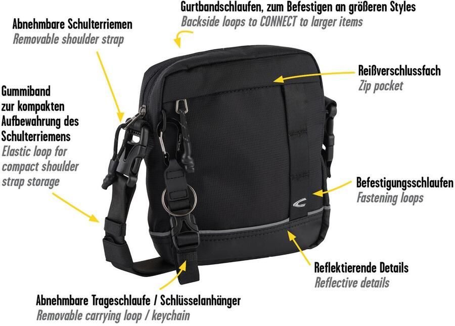Camel active Schoudertas Connect perfect doordacht modulair reistassensorti t in vele stijlen - Foto 5