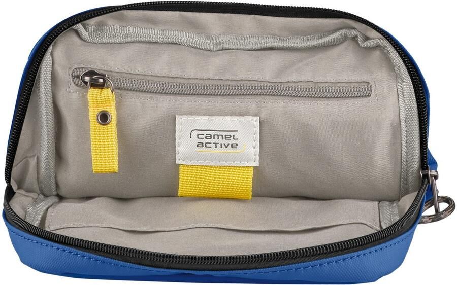 Camel active Schoudertas Explore waterafstotend gerecycled nylon en reflecterende ritsen - Foto 2