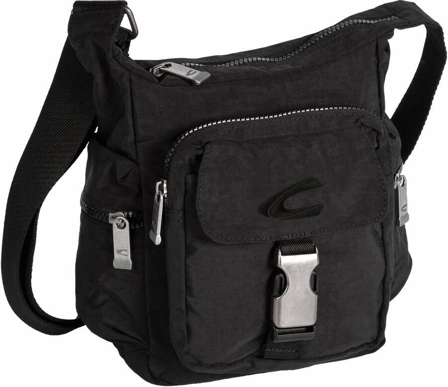 Camel active Schoudertas Journey van licht robuust nylon functioneel perfect voor alle levensomstandigheden