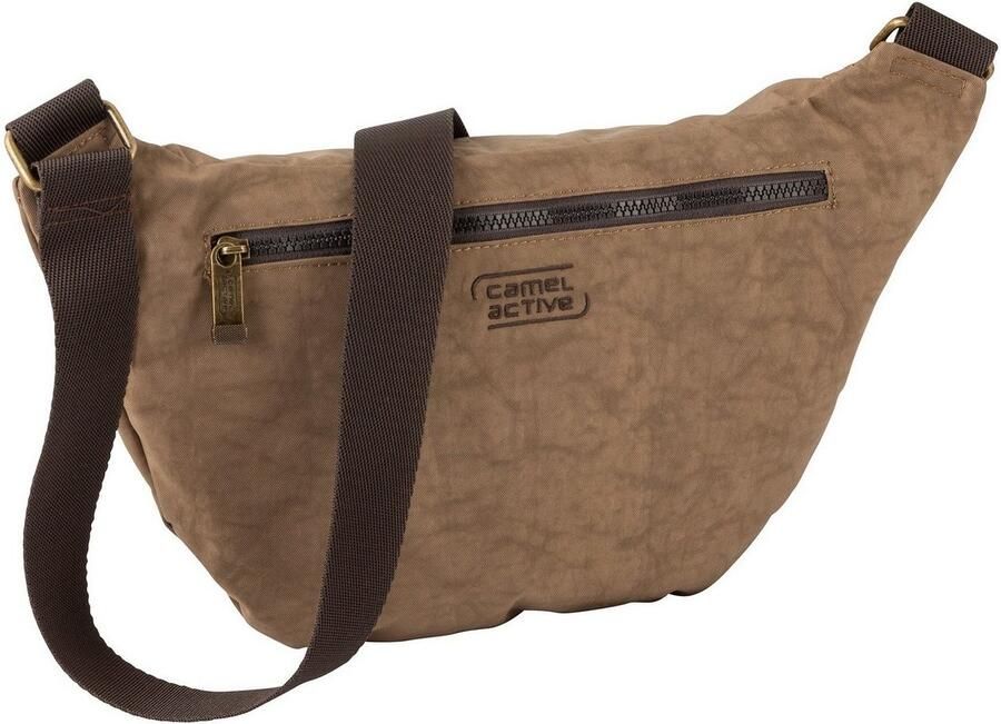 Camel active Schoudertas Journey van licht robuust nylon functioneel perfect voor alle levensomstandigheden