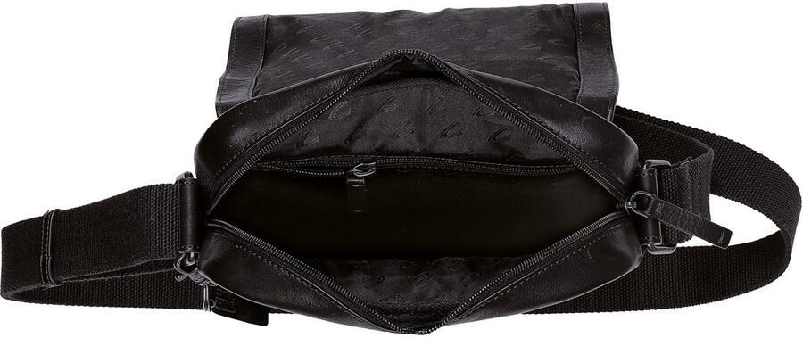 Camel active Schoudertas Pijnboom van plantaardig gelooid rundleer in een stoere look met rfid-bescherming (1-delig) - Foto 2