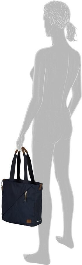 Camel active Shopper Aurum van gerecycled robuust nylon lichtgewicht met fijne details - Foto 4