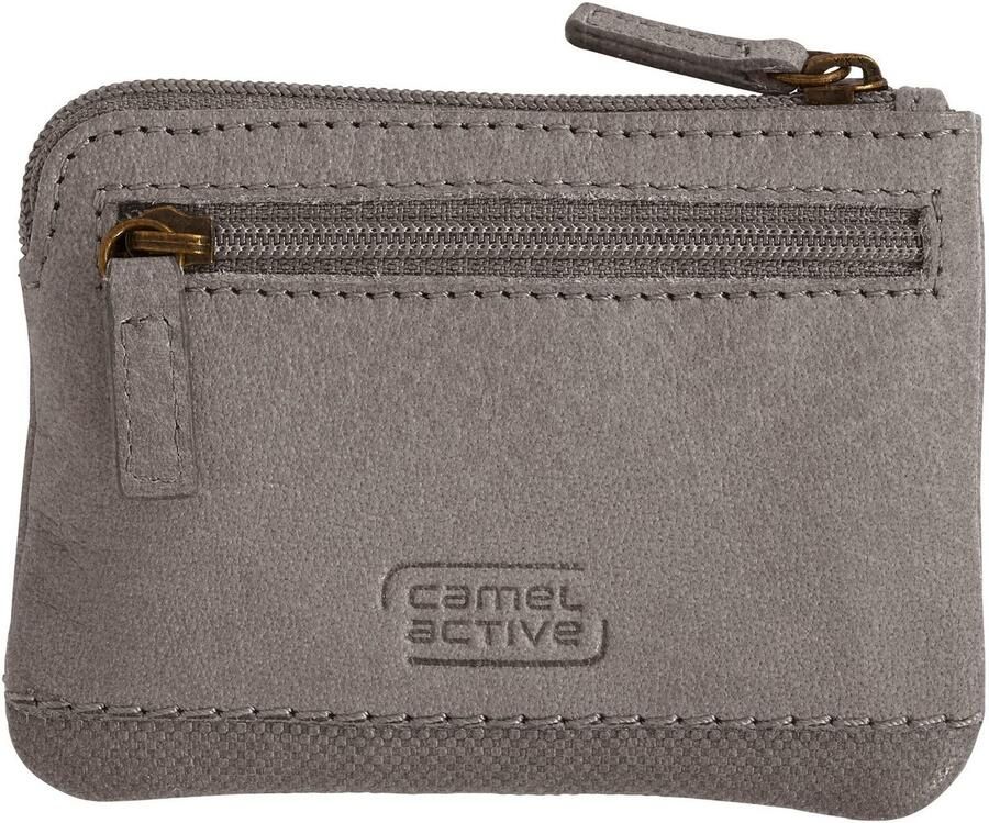 Camel active Sleutelzakje NIMBUS zacht nerfleer met licht contrasterende siersteken subtiel logo - Foto 3