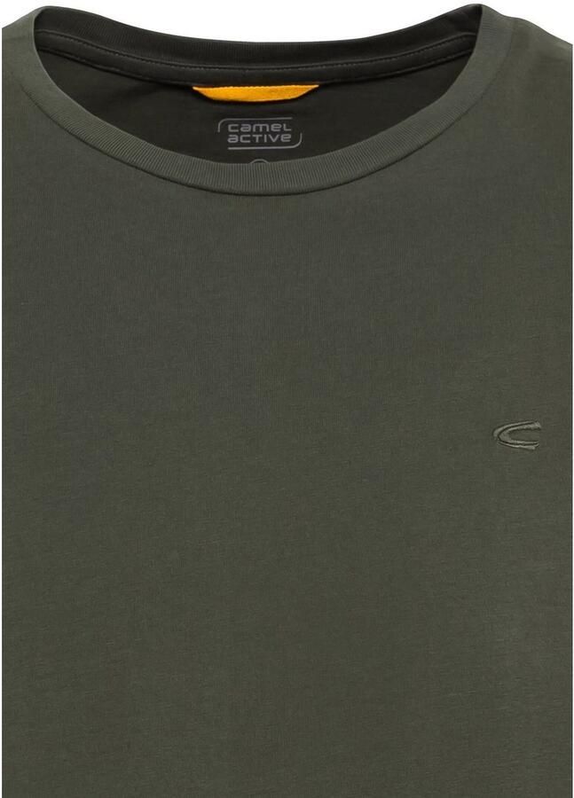 Camel active T-shirt met een ronde hals