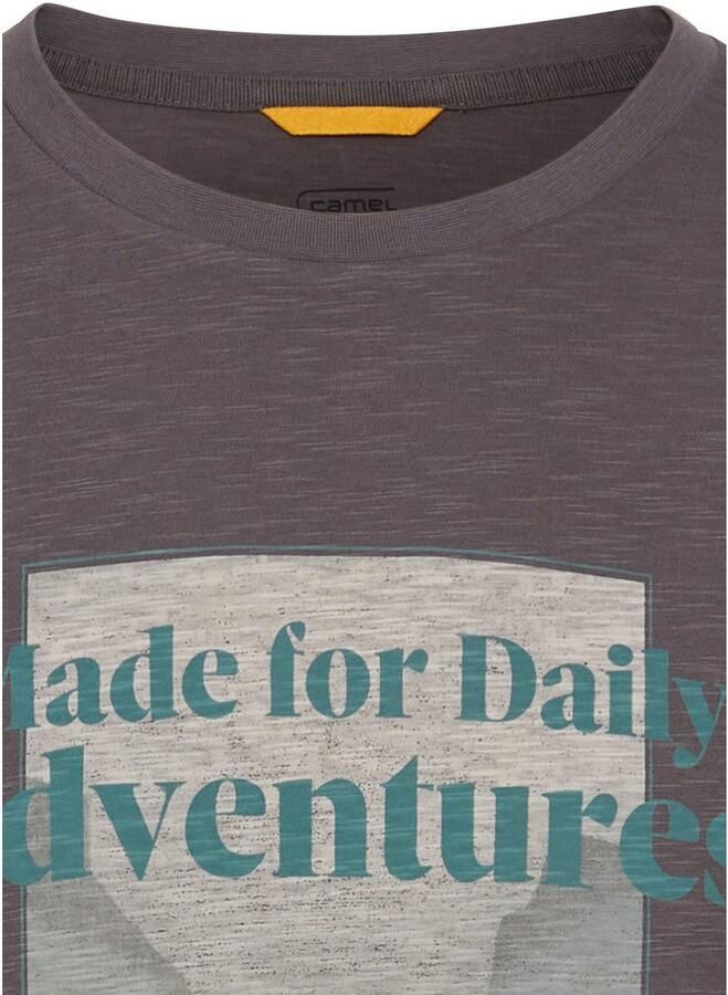 Camel active T-shirt met frontprint