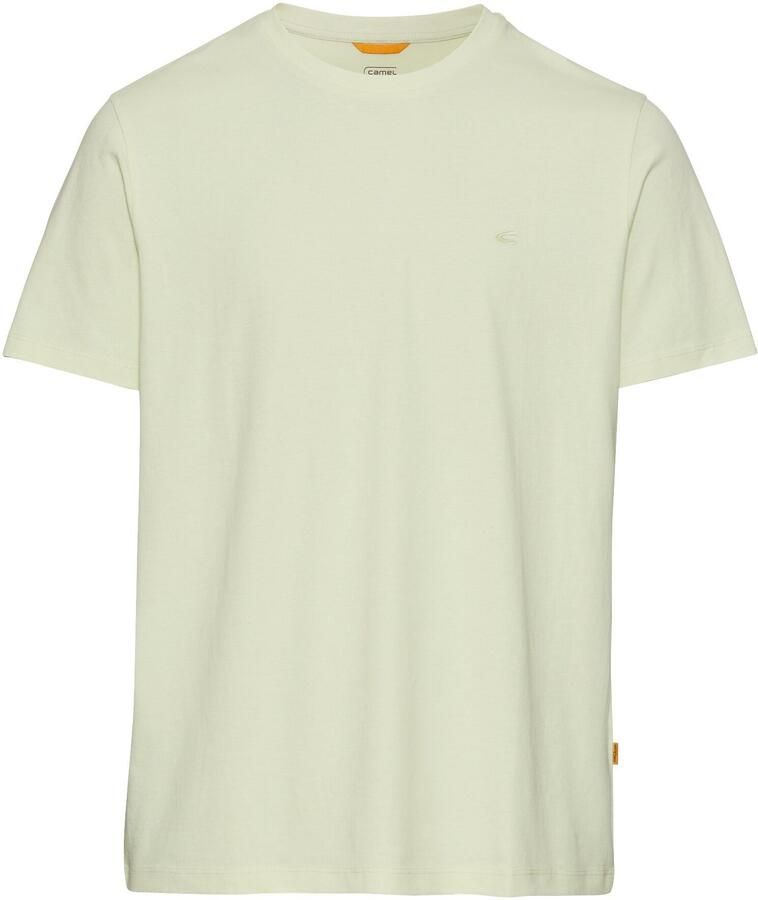 Camel active T-shirt met logoborduursel - Foto 3