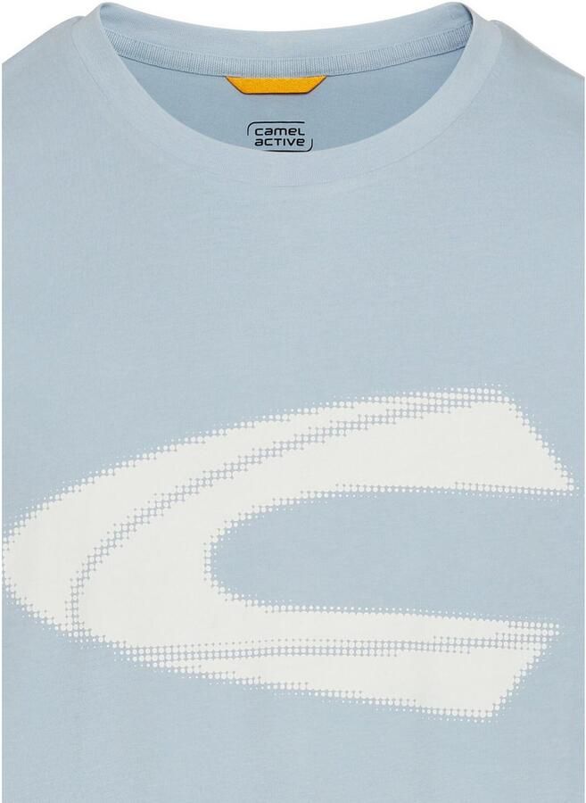 Camel active T-shirt met labeldetail - Foto 2