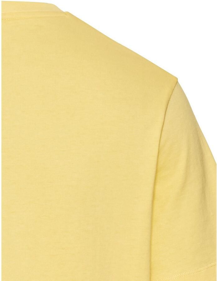 Camel active T-shirt met logo en ronde hals - Foto 2