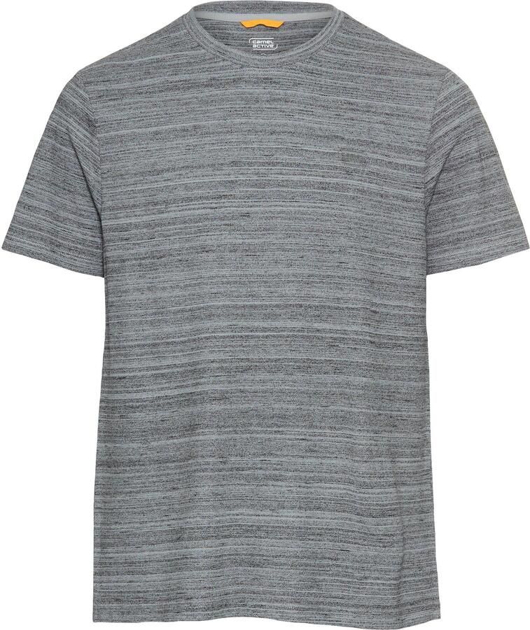 Camel active Regular fit T-shirt met ronde hals model 'Melange' - Foto 3